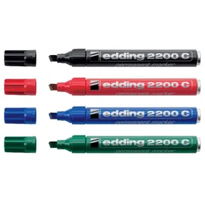 Trvalý popisovač "2200", 1–5 mm, klinový hrot, EDDING